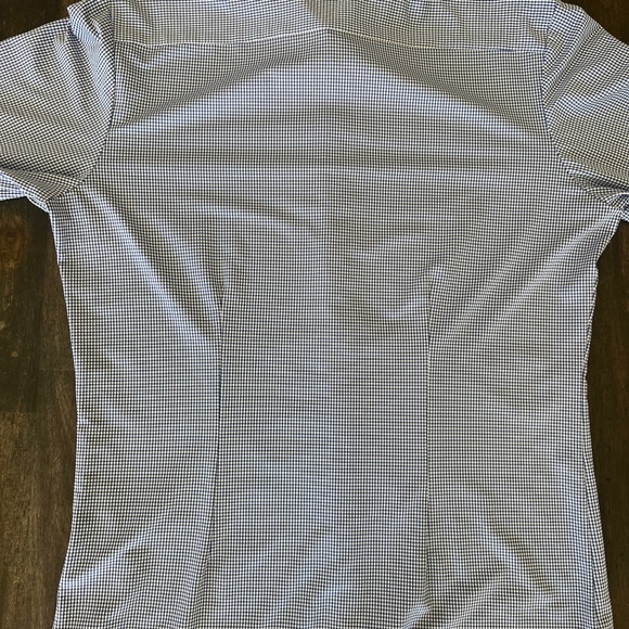 Mizzen+Main medium slim fit blue dress shirt - Picture 4 of 4